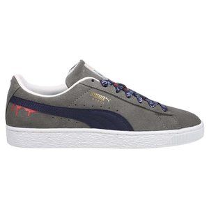 Puma Classic Suede King Shark Lace Up Men Grey Sneakers Casual Shoes